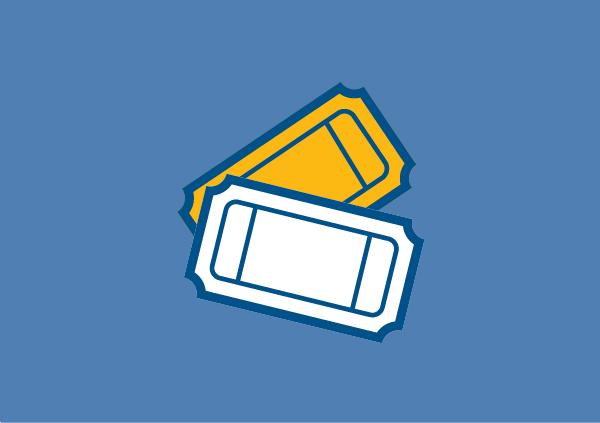 Icon of tickets
